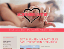 Tablet Screenshot of erotik-kino-center.de